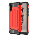 For Huawei P20 Full-body Rugged TPU + PC Combination Back Cover Case (Red)