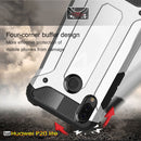For Huawei P20 Lite Full-body Rugged TPU + PC Combination Back Cover Case (Silver)