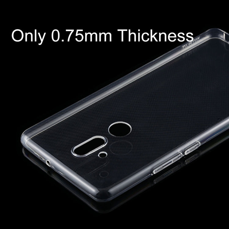 0.75mm Transparent TPU Case for Huawei Mate 20 Lite