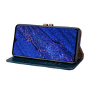 Business Style Oil Wax Texture Horizontal Flip Leather Case for Huawei Mate 20, with Holder & Card Slots & Wallet (Blue)