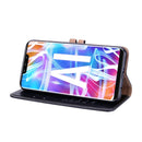 Business Style Oil Wax Texture Horizontal Flip Leather Case for Huawei Mate 20 Lite, with Holder & Card Slots & Wallet (Black)