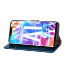 Business Style Oil Wax Texture Horizontal Flip Leather Case for Huawei Mate 20 Lite, with Holder & Card Slots & Wallet (Blue)