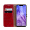 Business Style Oil Wax Texture Horizontal Flip Leather Case for Huawei Nova 3i & P smart Plus, with Holder & Card Slots & Wallet(Red)