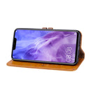 Business Style Oil Wax Texture Horizontal Flip Leather Case for Huawei Nova 3i & P smart Plus, with Holder & Card Slots & Wallet(Brown)