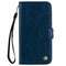 Business Style Oil Wax Texture Horizontal Flip Leather Case for Huawei Nova 3, with Holder & Card Slots & Wallet (Blue)