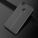 For Huawei Honor 10 Lite Litchi Texture Soft TPU Protective Case (Black)
