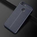 For Huawei Honor 10 Lite Litchi Texture Soft TPU Protective Case (Navy Blue)