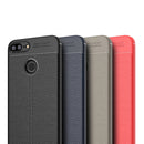 For Huawei Honor 10 Lite Litchi Texture Soft TPU Protective Case (Navy Blue)