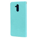 Rose Embossed Horizontal Flip PU Leather Case for Huawei Mate 20 Lite, with Holder & Card Slots & Wallet (Green)
