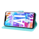 Rose Embossed Horizontal Flip PU Leather Case for Huawei Mate 20 Lite, with Holder & Card Slots & Wallet (Green)