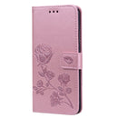 Rose Embossed Horizontal Flip PU Leather Case for Huawei Mate 20 Lite, with Holder & Card Slots & Wallet (Rose Gold)