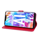 Rose Embossed Horizontal Flip PU Leather Case for Huawei Mate 20 Lite, with Holder & Card Slots & Wallet (Red)