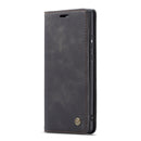CaseMe-013 Multifunctional Retro Frosted Horizontal Flip Leather Case for Huawei P30 Lite, with Card Slot & Holder & Wallet (Black)