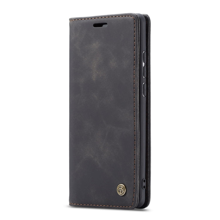 CaseMe-013 Multifunctional Retro Frosted Horizontal Flip Leather Case for Huawei P30 Lite, with Card Slot & Holder & Wallet (Black)