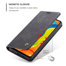 CaseMe-013 Multifunctional Retro Frosted Horizontal Flip Leather Case for Huawei P30 Lite, with Card Slot & Holder & Wallet (Black)