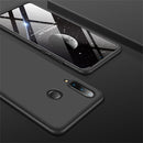 GKK Three Stage Splicing Full Coverage PC Case for Huawei Nova 4e / P30 Lite (Black)