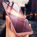GKK Three Stage Splicing Full Coverage PC Case for Huawei Nova 4e / P30 Lite (Rose Gold)