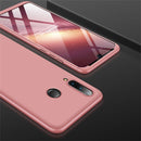 GKK Three Stage Splicing Full Coverage PC Case for Huawei Nova 4e / P30 Lite (Rose Gold)