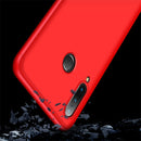 GKK Three Stage Splicing Full Coverage PC Case for Huawei Nova 4e / P30 Lite (Red)