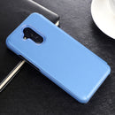 Mirror Clear View Horizontal Flip PU Smart Leather Case for Huawei Mate 20 Lite, with Holder (Blue)