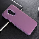 Mirror Clear View Horizontal Flip PU Smart Leather Case for Huawei Mate 20 Lite, with Holder (Violet)