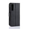 Litchi Texture Horizontal Flip Leather Case for Huawei P30, with Holder & Card Slots & Wallet (Black)