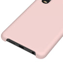 Solid Color Liquid Silicone Dropproof Protective Case for Huawei P30 (Pink)
