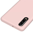 Solid Color Liquid Silicone Dropproof Protective Case for Huawei P30 (Pink)