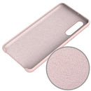 Solid Color Liquid Silicone Dropproof Protective Case for Huawei P30 (Pink)