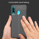 Litchi Texture TPU Shockproof Case for Huawei P30 Lite (Black)