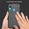 Litchi Texture TPU Shockproof Case for Huawei Y7 (2019) (Navy Blue)