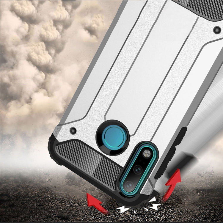 Magic Armor TPU + PC Combination Case for Huawei P30 Lite (Silver)