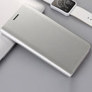 For Huawei Mate 9 Pro Electroplating PC + PU Horizontal Flip Protective Case with Stand Holder & Sleep / Wake-up Function (Silver)