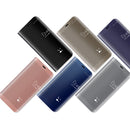 For Huawei Mate 9 Pro Electroplating PC + PU Horizontal Flip Protective Case with Stand Holder & Sleep / Wake-up Function (Black)