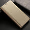 For Huawei Mate 10 Pro Electroplating PC + PU Horizontal Flip Protective Case with Stand Holder & Sleep / Wake-up Function (Gold)