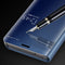 For Huawei Mate 10 Pro Electroplating PC + PU Horizontal Flip Protective Case with Stand Holder & Sleep / Wake-up Function (Gold)