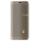 For Huawei Mate 10 Pro Electroplating PC + PU Horizontal Flip Protective Case with Stand Holder & Sleep / Wake-up Function (Gold)