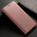 For Huawei Mate 10 Pro Electroplating PC + PU Horizontal Flip Protective Case with Stand Holder & Sleep / Wake-up Function (Rose Gold)
