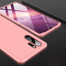 GKK Three Stage Splicing Full Coverage PC Case for Huawei P30 Pro(Rose Gold)
