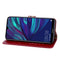 Business Style Oil Wax Texture Horizontal Flip Leather Case for Huawei Y7 (2019), with Holder & Card Slots & Wallet (Red)