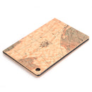 For Huawei MediaPad M5 10.8 inch Map Pattern Horizontal Flip PU Leather Case with Holder & Wallet (Yellow)