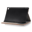 For Huawei MediaPad M5 10.8 inch Map Pattern Horizontal Flip PU Leather Case with Holder & Wallet (Brown)