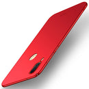 MOFI for Huawei P20 Lite Frosted PC Ultra-thin Edge Fully Wrapped Protective Back Cover Case (Red)