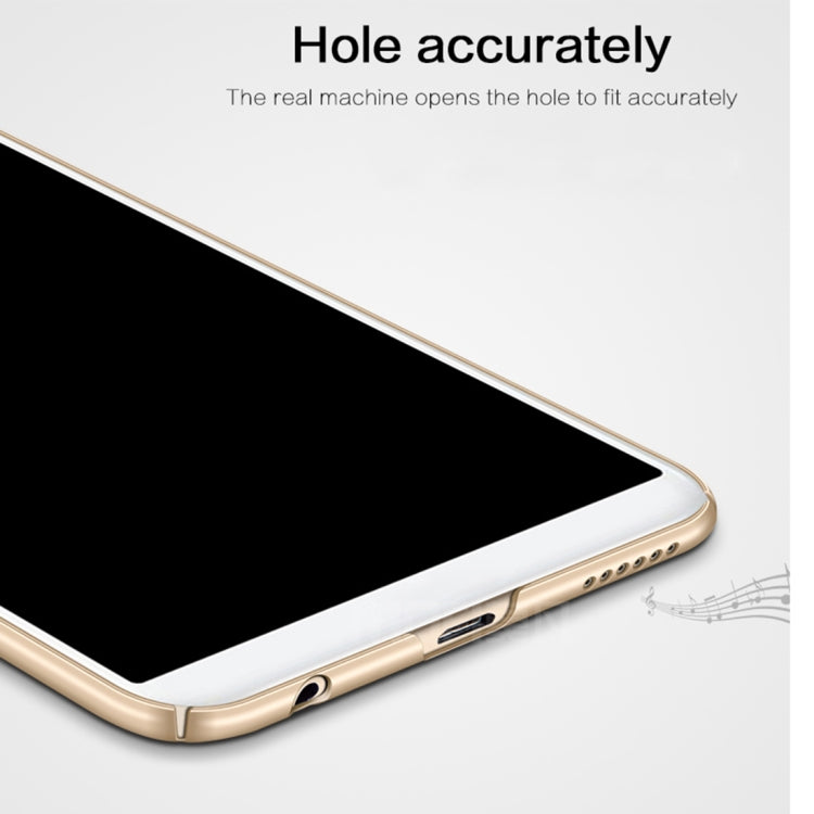 MOFI for Huawei P20 Lite Frosted PC Ultra-thin Edge Fully Wrapped Protective Back Cover Case (Red)