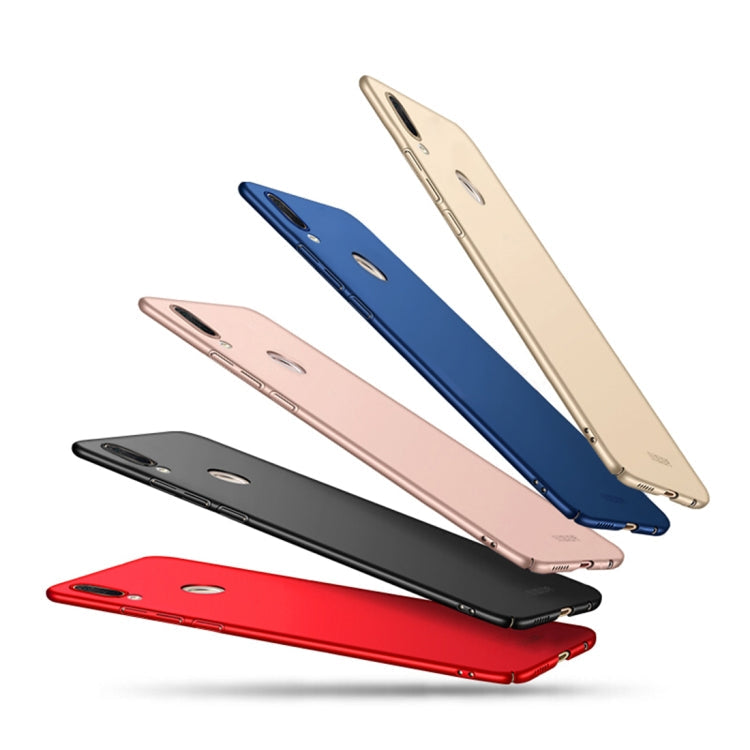 MOFI for Huawei P20 Lite Frosted PC Ultra-thin Edge Fully Wrapped Protective Back Cover Case (Red)