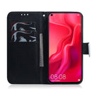 Panda Pattern Coloured Drawing Horizontal Flip Leather Case for Huawei Nova 4, with Holder & Card Slots & Wallet