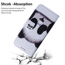 Panda Pattern Coloured Drawing Horizontal Flip Leather Case for Huawei Nova 4, with Holder & Card Slots & Wallet