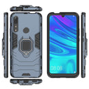 PC + TPU Shockproof Protective Case for Huawei P Smart Z / Y9 Prime (2019), with Magnetic Ring Holder (Navy Blue)