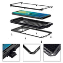 Tank Waterproof Dustproof Shockproof Aluminum Alloy + Silicone Case for Huawei Mate 20 Pro (Silver)