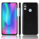 Shockproof Litchi Texture PC + PU Case for Huawei P Smart (2019) (Black)